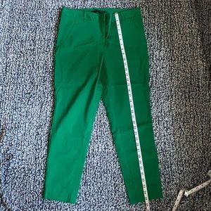 Brand new never worn The Limited green pants, 8